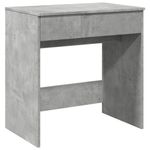 Casa si Gradina - Mobilier - Comode si corpuri - Masute de toaleta - Masa de toaleta cu oglinda, gri beton, 73x46,5x120 cm - Infinity.ro