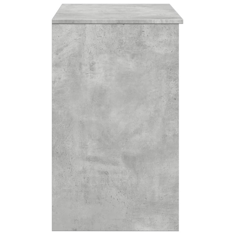 Casa si Gradina - Mobilier - Comode si corpuri - Masute de toaleta - Masa de toaleta cu oglinda, gri beton, 73x46,5x120 cm - Infinity.ro
