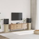 Casa si Gradina - Mobilier - Biblioteci si rafturi - Etajere - Suporturi de difuzoare 2 buc. sonoma 30x30x60 cm lemn prelucrat - Infinity.ro