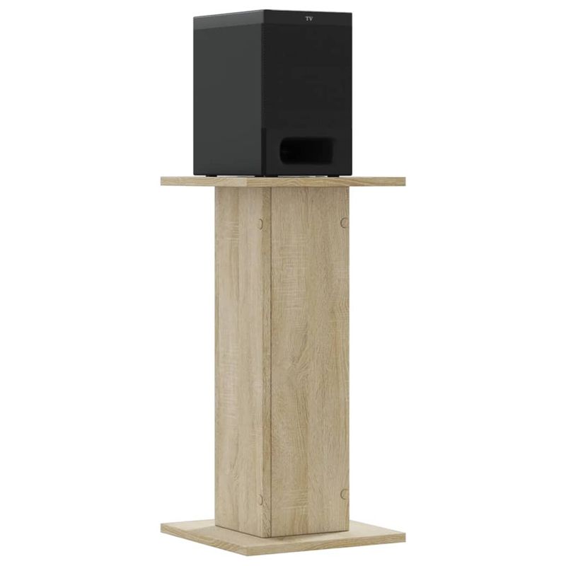 Casa si Gradina - Mobilier - Biblioteci si rafturi - Etajere - Suporturi de difuzoare 2 buc. sonoma 30x30x60 cm lemn prelucrat - Infinity.ro