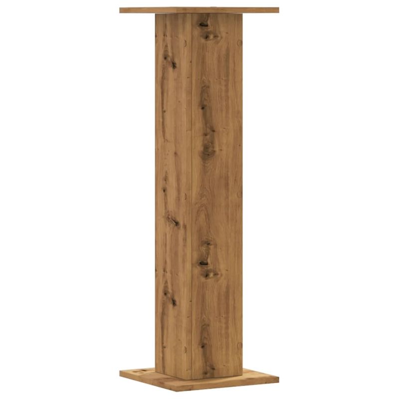 Casa si Gradina - Mobilier - Biblioteci si rafturi - Etajere - Suporturi difuzoare, 2 buc., stejar artizanal, 30x30x95cm, lemn - Infinity.ro