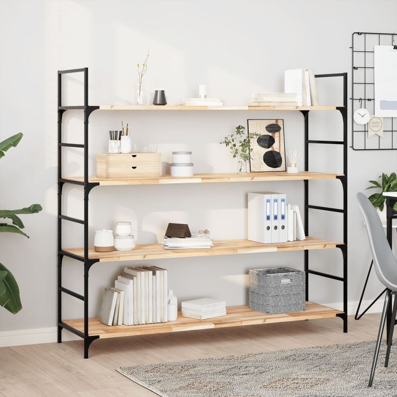 Casa si Gradina - Mobilier - Biblioteci si rafturi - Rafturi - Raft suspendat, 160x40x2 cm, lemn masiv de acacia netratat - Infinity.ro