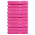 Casa si Gradina - Textile si covoare - Textile baie - Prosoape - Prosoape de sauna premium 10 buc. 80x200 cm 600 gsm 100% bumbac, roz - Infinity.ro