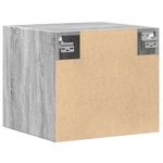 Casa si Gradina - Mobilier - Comode si corpuri - Comode - Dulap de perete, gri sonoma, 45x42,5x40 cm, lemn prelucrat - Infinity.ro