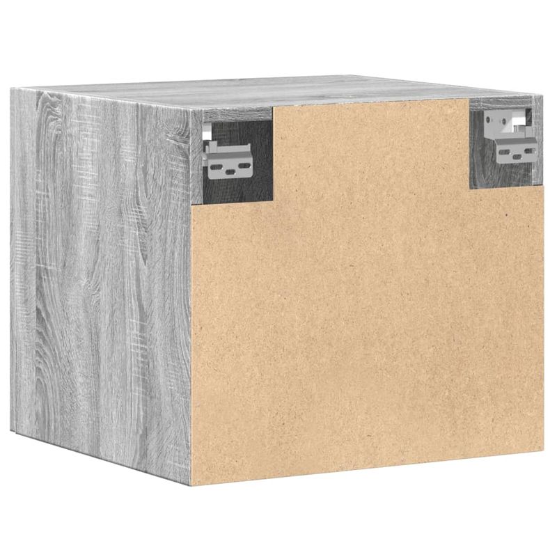 Casa si Gradina - Mobilier - Comode si corpuri - Comode - Dulap de perete, gri sonoma, 45x42,5x40 cm, lemn prelucrat - Infinity.ro