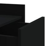 Casa si Gradina - Mobilier - Comode si corpuri - Noptiere - Noptiera, negru, 45x50x65 cm, lemn prelucrat - Infinity.ro