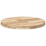 Casa si Gradina - Constructii - Lemn constructii - Placi lemn - Blat de masa rotund, diametru 60x4 cm, lemn masiv de acacia, natural - Infinity.ro