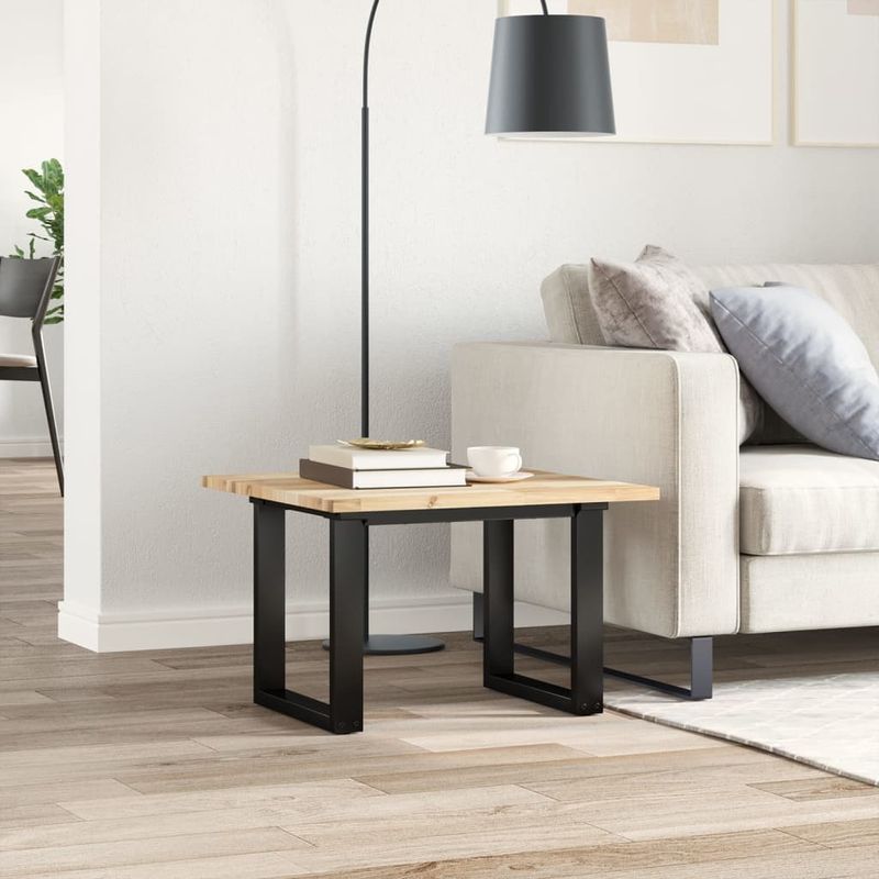 Casa si Gradina - Constructii - Lemn constructii - Placi lemn - Blat de masa patrat, 60x60x2 cm, lemn masiv de acacia, natural - Infinity.ro