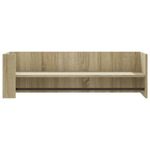 Casa si Gradina - Mobilier - Biblioteci si rafturi - Rafturi - Raft de perete, stejar sonoma, 100x35x30,5 cm, lemn prelucrat - Infinity.ro