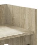 Casa si Gradina - Mobilier - Biblioteci si rafturi - Rafturi - Raft de perete, stejar sonoma, 100x35x30,5 cm, lemn prelucrat - Infinity.ro