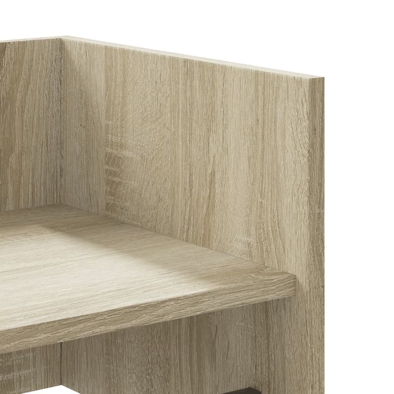Casa si Gradina - Mobilier - Biblioteci si rafturi - Rafturi - Raft de perete, stejar sonoma, 100x35x30,5 cm, lemn prelucrat - Infinity.ro
