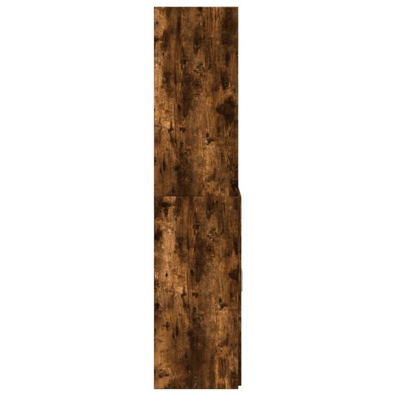 Casa si Gradina - Mobilier - Comode si corpuri - Corpuri bucatarie - Dulap inalt, stejar fumuriu, 70x42,5x185 cm, lemn prelucrat - Infinity.ro