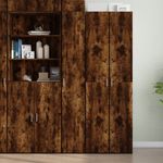 Casa si Gradina - Mobilier - Comode si corpuri - Corpuri bucatarie - Dulap inalt, stejar fumuriu, 30x42,5x185 cm, lemn prelucrat - Infinity.ro