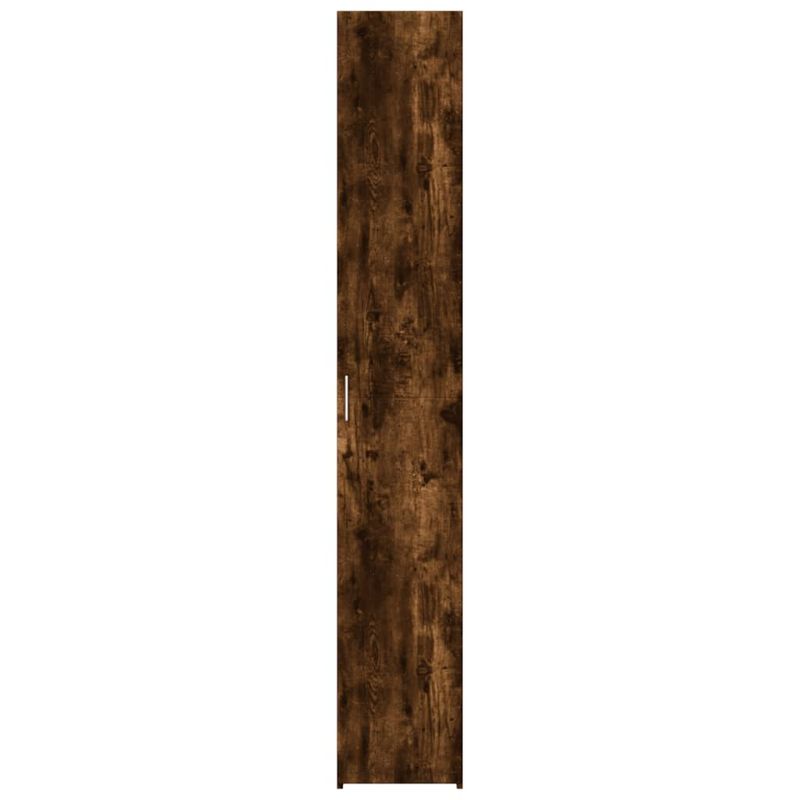 Casa si Gradina - Mobilier - Comode si corpuri - Corpuri bucatarie - Dulap inalt, stejar fumuriu, 30x42,5x185 cm, lemn prelucrat - Infinity.ro