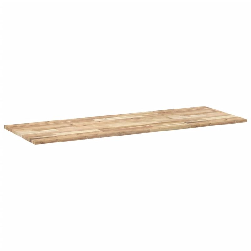 Casa si Gradina - Mobilier - Mobilier baie - Blaturi baie - Blat de baie netratat, 140x50x2 cm, lemn masiv de acacia - Infinity.ro