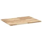 Casa si Gradina - Mobilier - Mobilier baie - Blaturi baie - Blat de baie netratat, 80x60x2 cm, lemn masiv de acacia - Infinity.ro