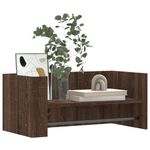 Casa si Gradina - Mobilier - Biblioteci si rafturi - Rafturi - Raft de perete, stejar maro, 70,5x35x30,5 cm, lemn prelucrat - Infinity.ro