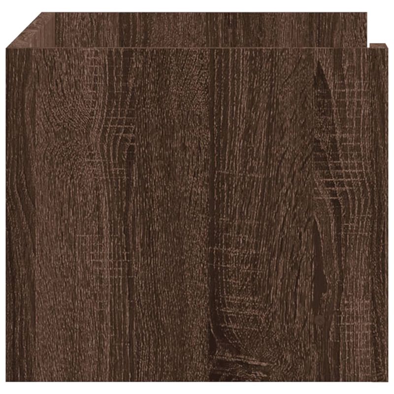Casa si Gradina - Mobilier - Biblioteci si rafturi - Rafturi - Raft de perete, stejar maro, 70,5x35x30,5 cm, lemn prelucrat - Infinity.ro