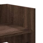 Casa si Gradina - Mobilier - Biblioteci si rafturi - Rafturi - Raft de perete, stejar maro, 70,5x35x30,5 cm, lemn prelucrat - Infinity.ro