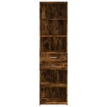 Casa si Gradina - Mobilier - Comode si corpuri - Corpuri bucatarie - Dulap inalt, stejar fumuriu, 50x42,5x185 cm, lemn prelucrat - Infinity.ro