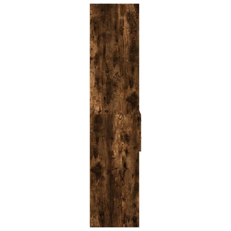 Casa si Gradina - Mobilier - Comode si corpuri - Corpuri bucatarie - Dulap inalt, stejar fumuriu, 50x42,5x185 cm, lemn prelucrat - Infinity.ro