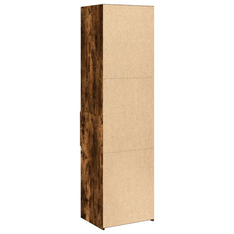Casa si Gradina - Mobilier - Comode si corpuri - Corpuri bucatarie - Dulap inalt, stejar fumuriu, 50x42,5x185 cm, lemn prelucrat - Infinity.ro
