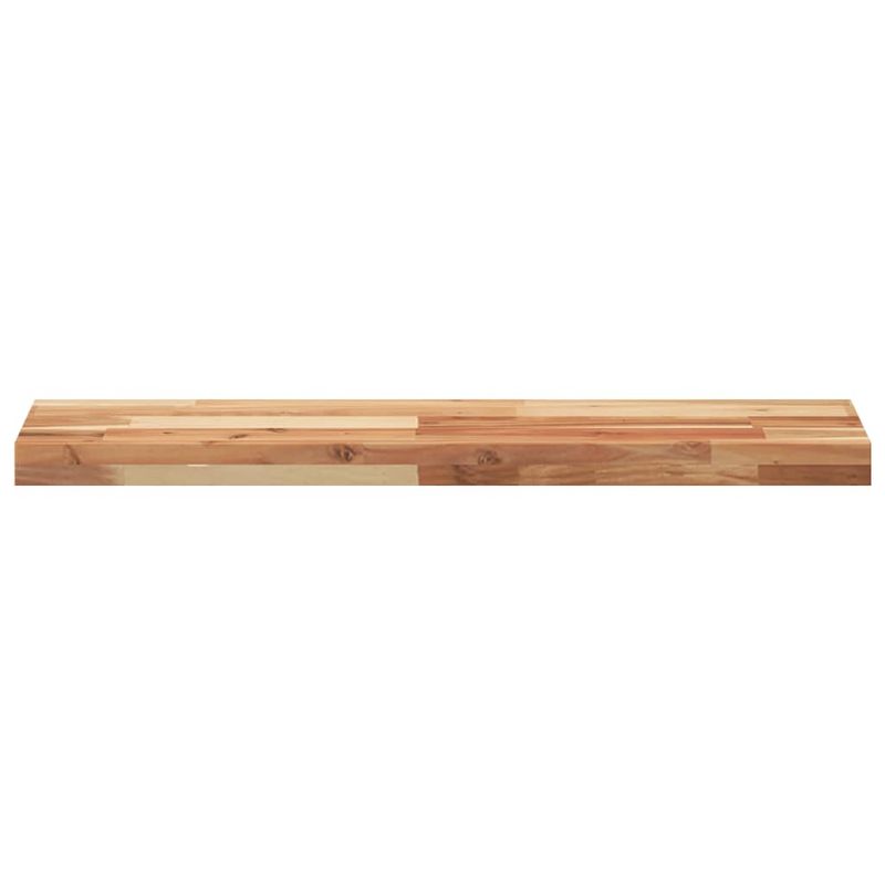 Casa si Gradina - Mobilier - Biblioteci si rafturi - Rafturi - Rafturi suspendate 3 buc. 100x20x4cm lemn masiv acacia netratat - Infinity.ro