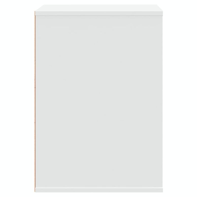 Casa si Gradina - Mobilier - Comode si corpuri - Comode - Dulap colt cu sertare alb 60x41x58 cm lemn prelucrat - Infinity.ro