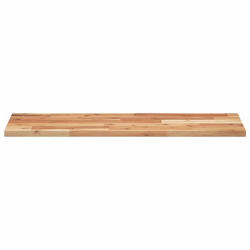 Casa si Gradina - Mobilier - Biblioteci si rafturi - Rafturi - Raft suspendat 100x30x2 cm lemn masiv acacia netratat - Infinity.ro