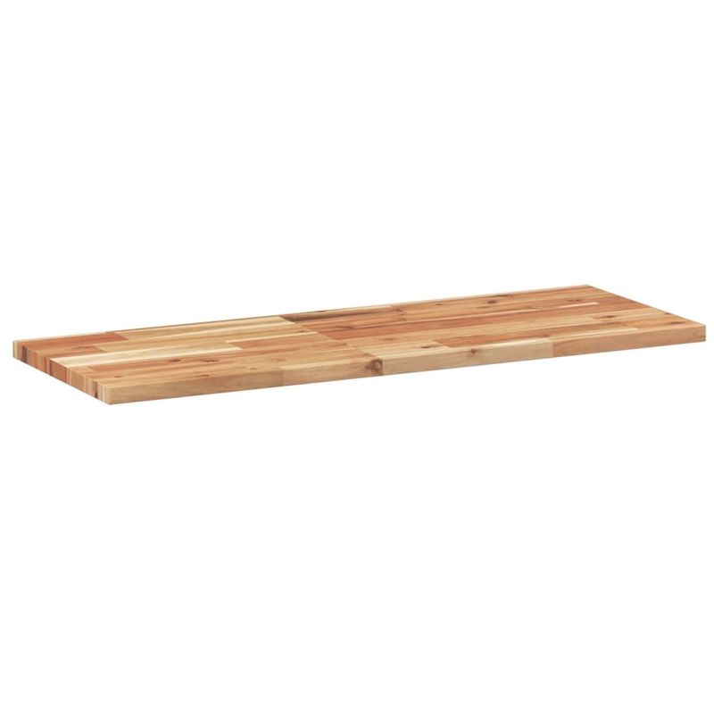 Casa si Gradina - Mobilier - Biblioteci si rafturi - Rafturi - Raft suspendat 100x30x2 cm lemn masiv acacia netratat - Infinity.ro