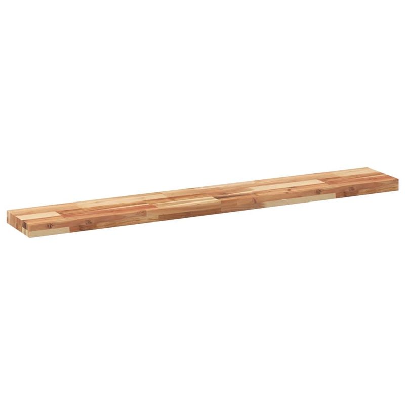 Casa si Gradina - Mobilier - Biblioteci si rafturi - Rafturi - Rafturi suspendate 4 buc. 120x20x4cm lemn masiv acacia netratat - Infinity.ro
