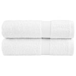 Casa si Gradina - Textile si covoare - Textile baie - Prosoape - Prosoape de maini premium 2 buc alb 50x100cm 600gsm 100% bumbac - Infinity.ro