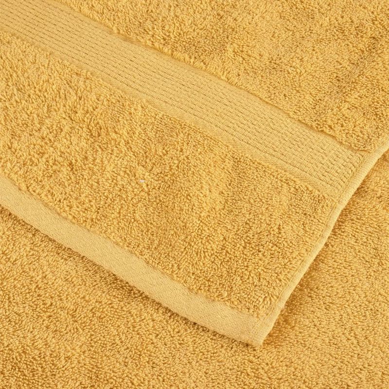 Casa si Gradina - Textile si covoare - Textile baie - Prosoape - Prosoape maini premium 10 buc auriu 50x100cm 600gsm 100% bumbac - Infinity.ro