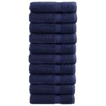 Casa si Gradina - Textile si covoare - Textile baie - Prosoape - Prosoape de dus premium 10 buc 70x140cm 600 gsm 100% bumbac, bleumarin - Infinity.ro