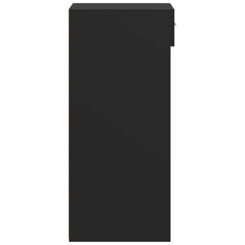 Casa si Gradina - Mobilier - Comode si corpuri - Comode - Dulap, negru, 40x42,5x93 cm, lemn prelucrat - Infinity.ro