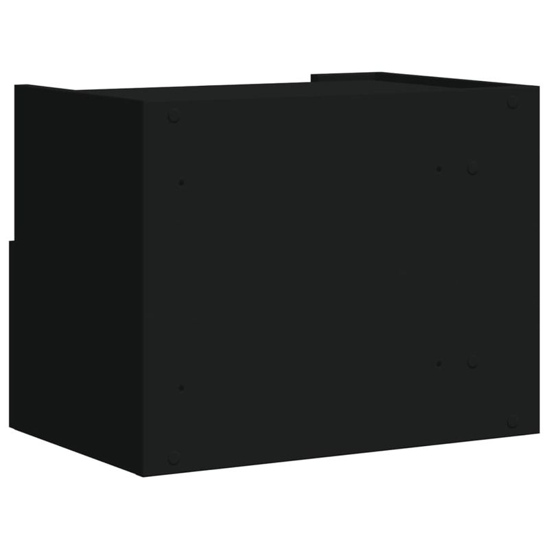 Casa si Gradina - Mobilier - Comode si corpuri - Noptiere - Noptiera de perete, negru, 45x30x35 cm - Infinity.ro