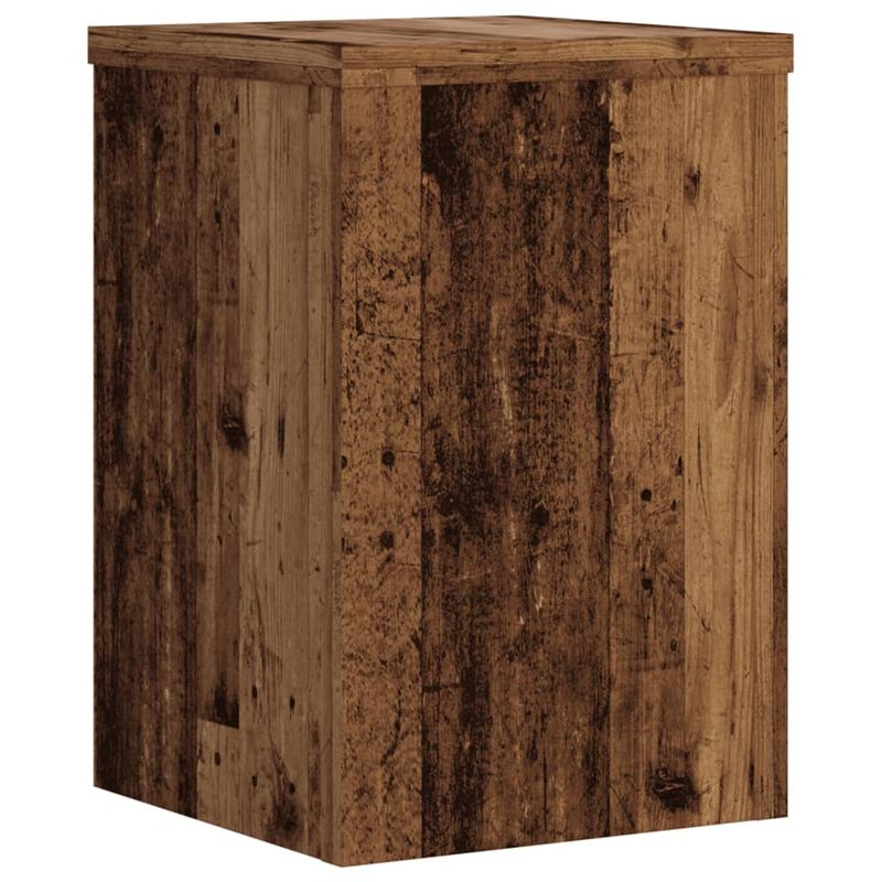 Casa si Gradina - Gradinarit si plante - Plante si ghivece - Ghivece si suporturi - Suporturi de plante 2 buc. lemn vechi 20x20x30cm lemn prelucrat - Infinity.ro