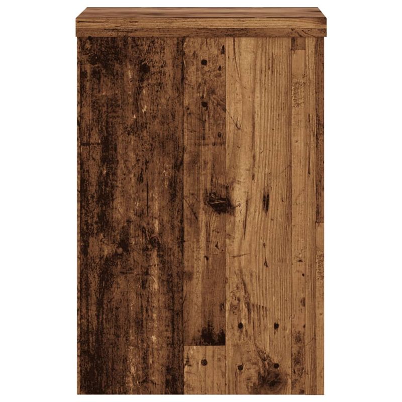 Casa si Gradina - Gradinarit si plante - Plante si ghivece - Ghivece si suporturi - Suporturi de plante 2 buc. lemn vechi 20x20x30cm lemn prelucrat - Infinity.ro