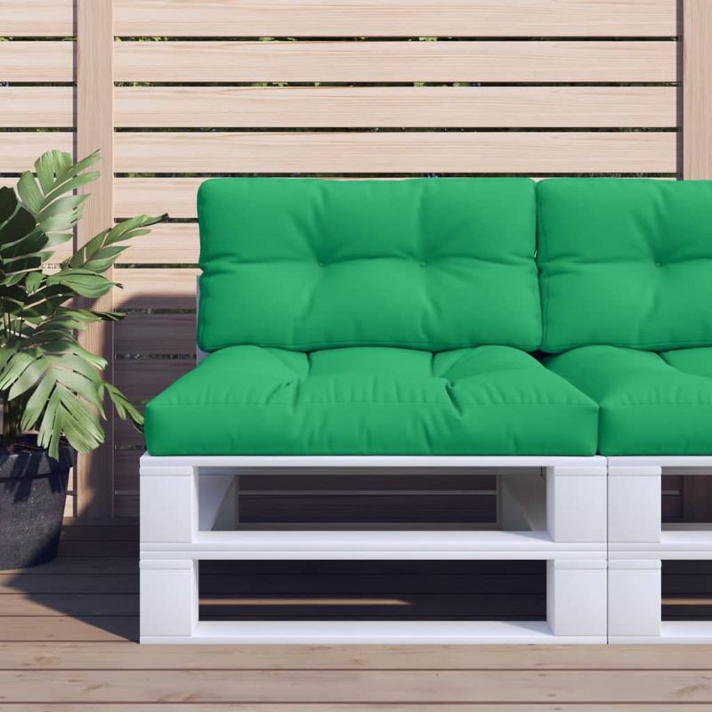 Casa si Gradina - Gradina si terasa - Mobilier exterior - Perne decorative exterior - Perna de paleti, verde, 70x40x12 cm, material textil - Infinity.ro