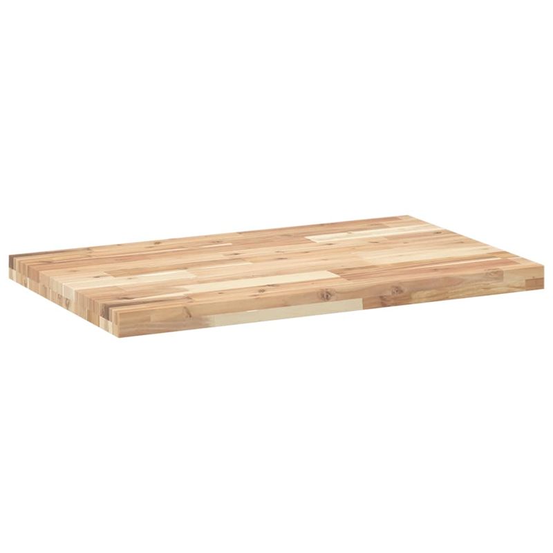 Casa si Gradina - Mobilier - Mobilier baie - Blaturi baie - Blat de baie netratat, 80x50x4 cm, lemn masiv de acacia - Infinity.ro