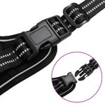 Petshop - Accesorii petshop - Jucarii animale - Ansambluri de joaca - Ham pentru caini cu plumb si guler, reglabil, negru, M - Infinity.ro