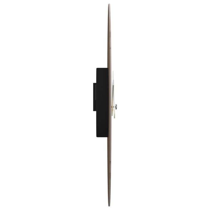 Casa si Gradina - Decoratiuni - Ceasuri - Ceas de perete galben si negru, Ø30 cm, lemn prelucrat - Infinity.ro