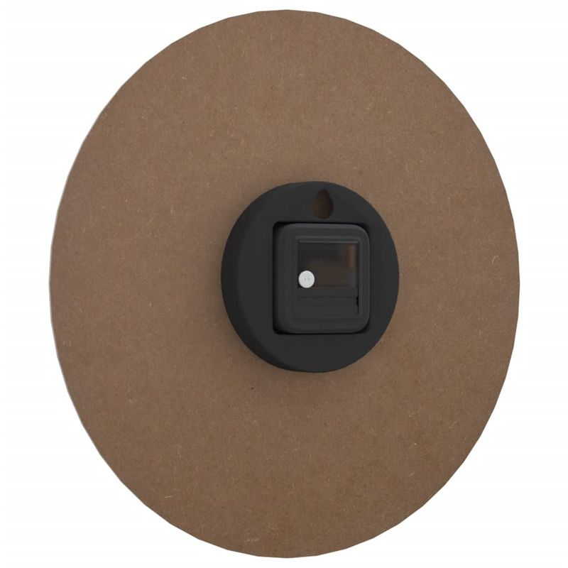 Casa si Gradina - Decoratiuni - Ceasuri - Ceas de perete galben si negru, Ø30 cm, lemn prelucrat - Infinity.ro