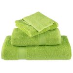 Casa si Gradina - Textile si covoare - Textile baie - Prosoape - Prosoape premium 10 buc. 100x200 cm 600 gsm 100% bumbac, verde măr - Infinity.ro