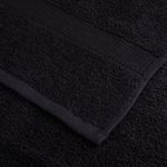 Casa si Gradina - Textile si covoare - Textile baie - Prosoape - Prosoape oaspeti premium 4buc. negru 30x50cm 600gsm 100% bumbac - Infinity.ro