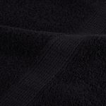 Casa si Gradina - Textile si covoare - Textile baie - Prosoape - Prosoape oaspeti premium 4buc. negru 30x50cm 600gsm 100% bumbac - Infinity.ro