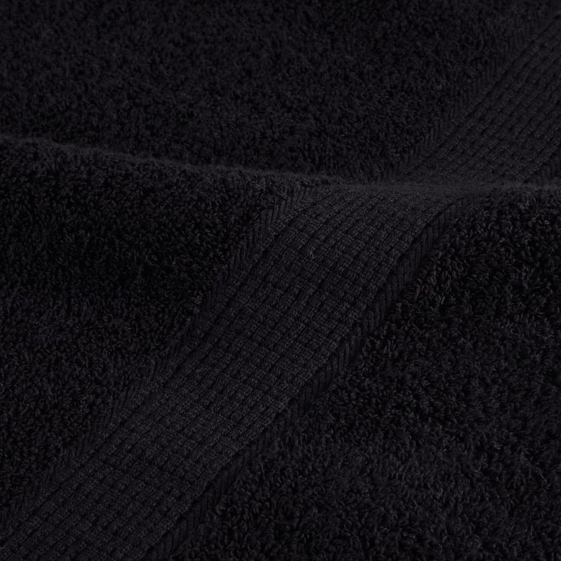 Casa si Gradina - Textile si covoare - Textile baie - Prosoape - Prosoape oaspeti premium 4buc. negru 30x50cm 600gsm 100% bumbac - Infinity.ro