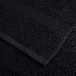 Casa si Gradina - Textile si covoare - Textile baie - Prosoape - Prosoape de sauna premium 4 buc. 80x200 cm 600 gsm 100% bumbac, negru - Infinity.ro