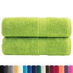 Casa si Gradina - Textile si covoare - Textile baie - Prosoape - Prosoape oaspeti premium 2buc. 30x50cm 600gsm 100% bumbac, verde măr - Infinity.ro