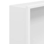 Casa si Gradina - Sanitare - Cazi si cabine de dus - Paravane si usi - Nisa de dus, alb mat, 62x32x9 cm, otel inoxidabil - Infinity.ro